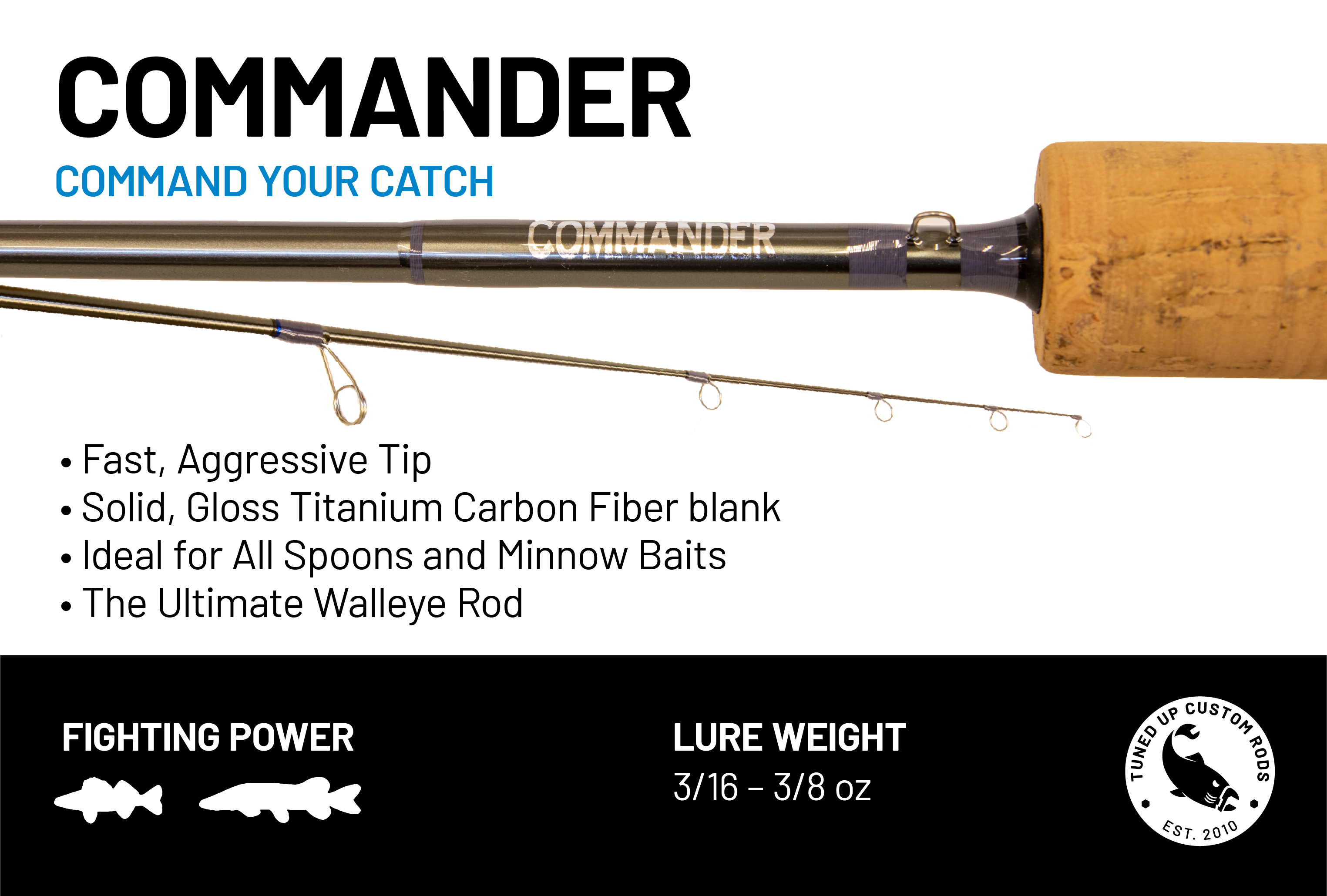Commander – Tuned Up Custom Rods Commander – Tuned Up Custom Rods
