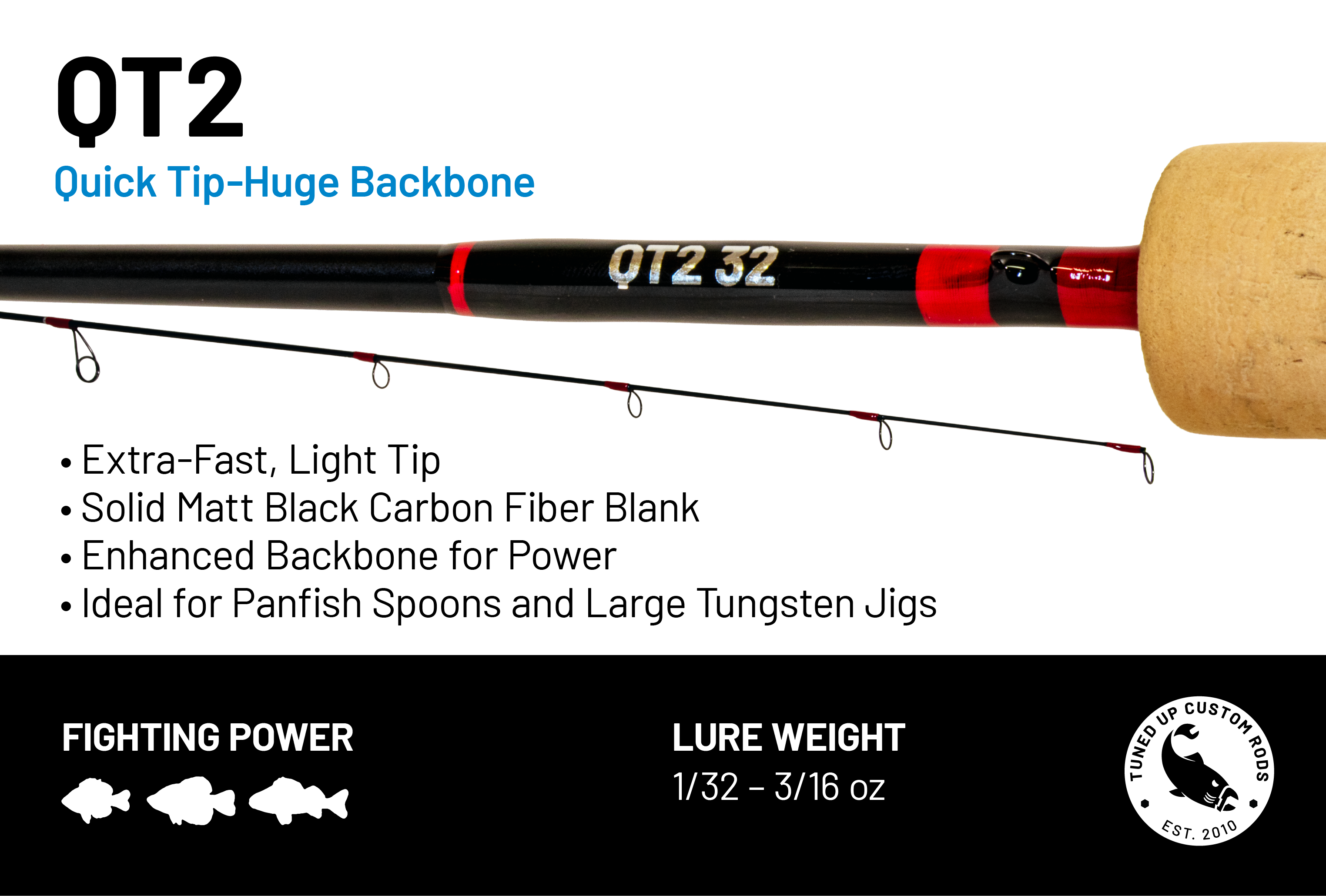 QT2 – Tuned Up Custom Rods