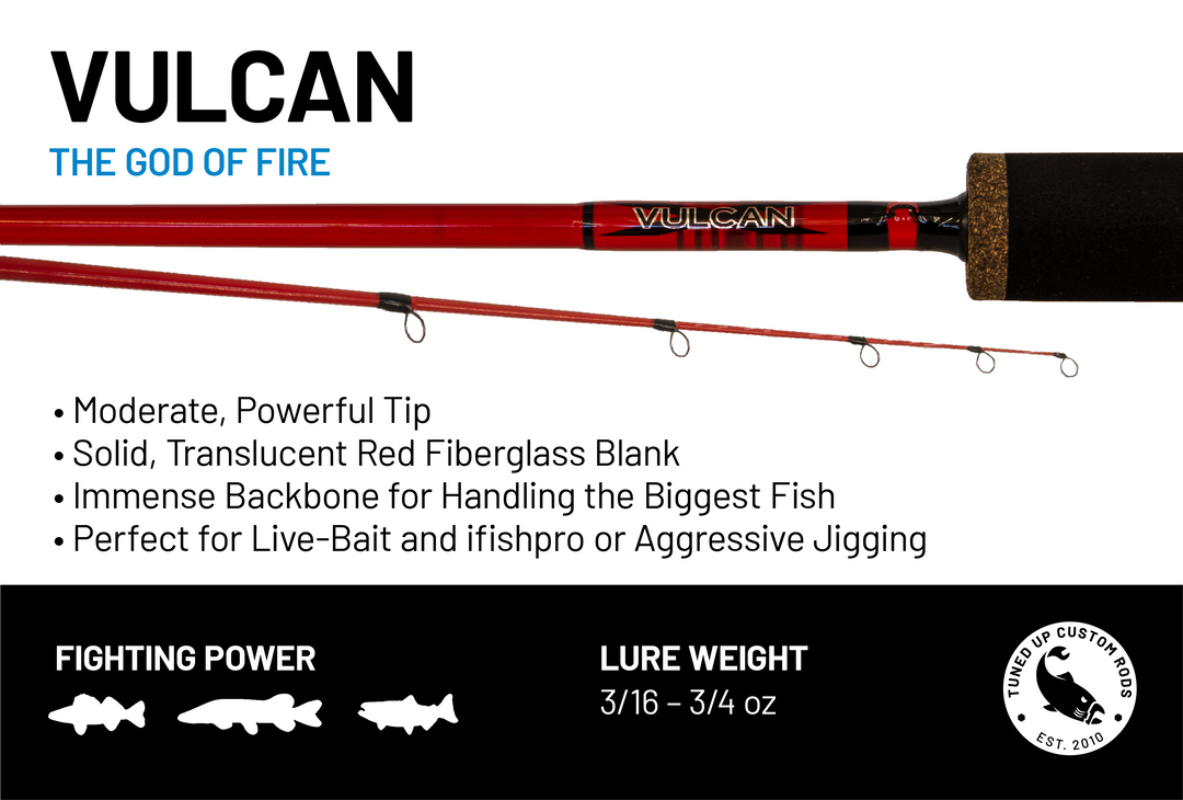 tuned up custom ice fishing rods Custom Vulcan – Tuned Up Custom Rods