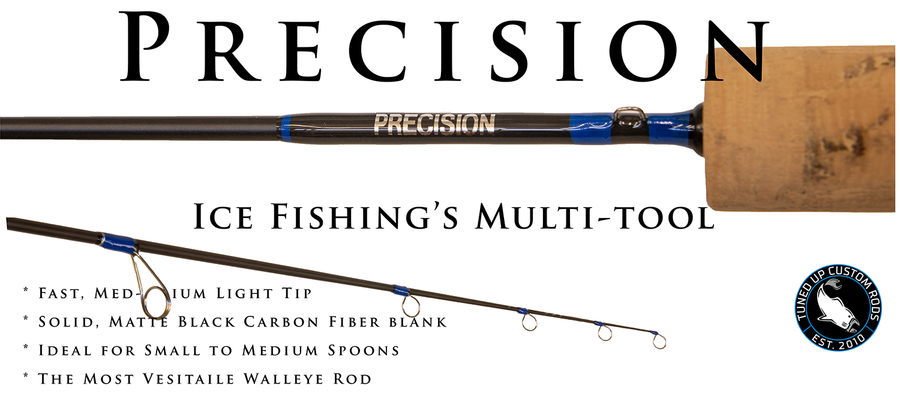 In Stock & Custom Ice and Open Water Rods | Tuned Up Custom Rods